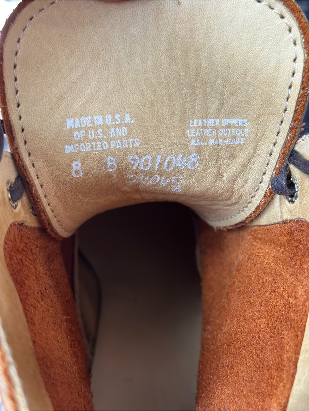 Red Wing Shoes Clara Heritage Cognac Leather Lace-Up Heeled Ankle Boots - Picture 11 of 13